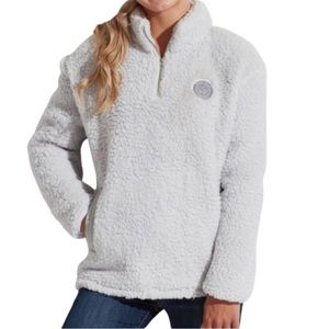 Ivory Ella Sherpa Jacket